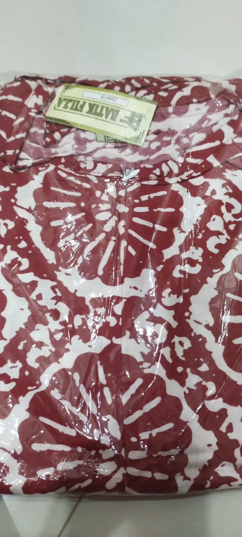 batik Filza warna merah